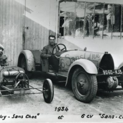 2cv Baby ss Choc & 6cv Sans Choc 1933