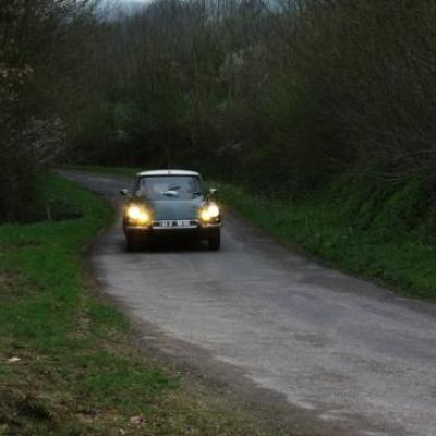 Quelques virages pour tester la tenue de route