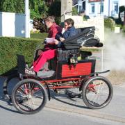 Locomobile à vapeur 1900
