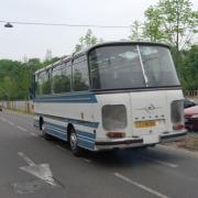 Route des vacances -  Car Setra sur la route