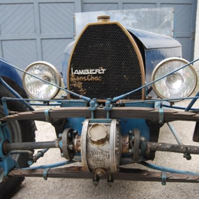 La Sans Choc de 1933 chassis 001: traction avant à roues indépendantes