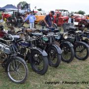 Une partie des motos